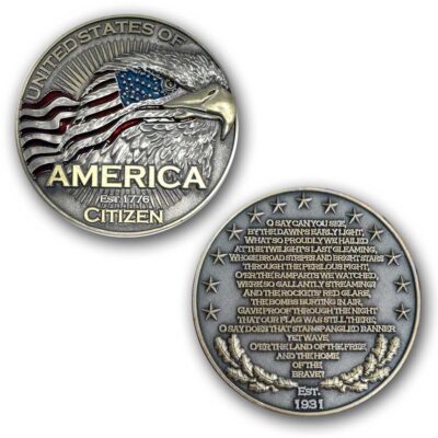 National Anthem US Citizen Coin