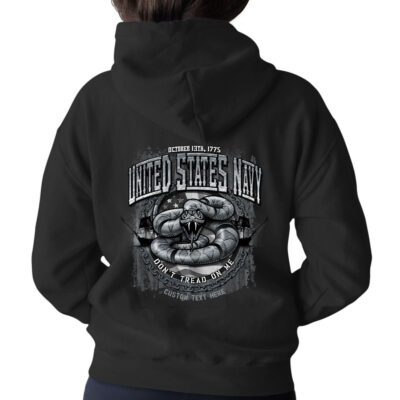 US Navy Don't Tread On Me Military Hoodie