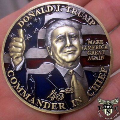 US-MILITARY-President-Trump-Coin