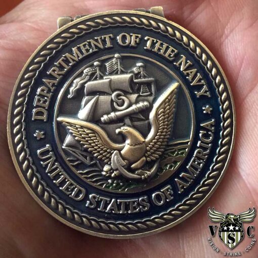 US-NAVY-Information-Systems-Technician-IT-Rate-Coin back