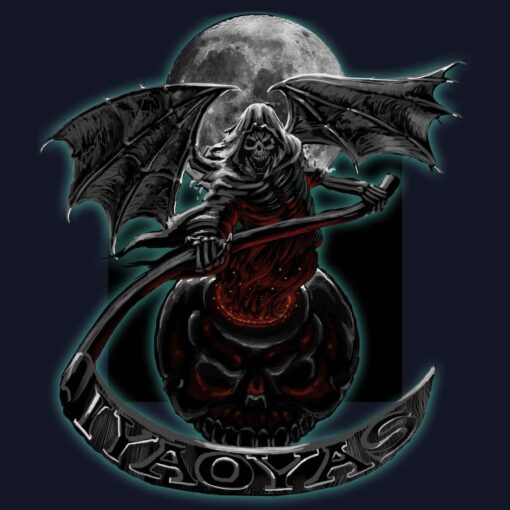 Navy-IYAOYAS-Grim-Reaper-Decal-Black