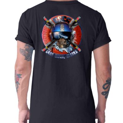 USCG Air Station Sitka Alaska Coast Guard Veteran Custom Men's Shirt