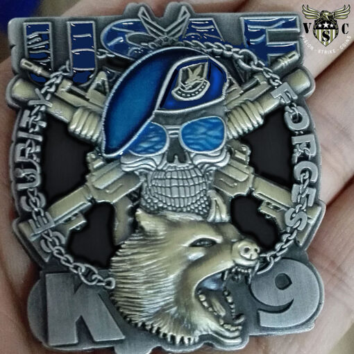 USAF-Security-Forces-K9 coin