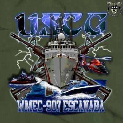 USCGC-Escanaba-WMEC-907-Cutter-Shirt