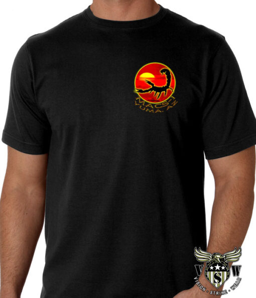 US-Marine-Det-C-The-Sky-is-Ours-Shirt pocket