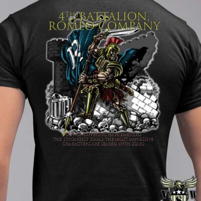 Army Romeo Company The Citadel Custom Shirt