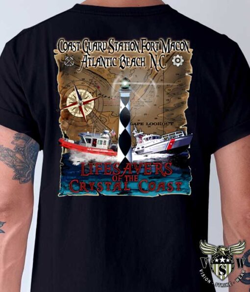 Coast Guard Station Fort Macon Atlantic Beach NC Shirt