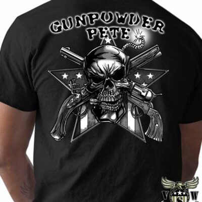 Army Gunpowder Pete 2nd Amendment Custom Shirt