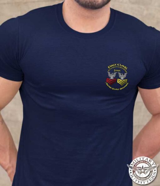 FCPOA-Autec-Det-Andros-Island-custom-navy-shirt-pocket