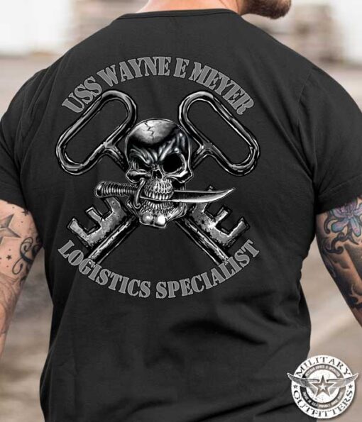 USS-WAYNE-E-MEYER-Custom-Navy-Shirt