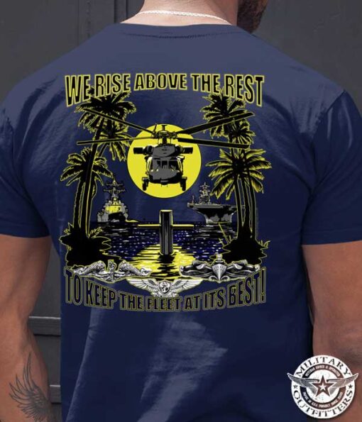 AUTEC-Bahamas-Airdale-Submarines-custom-navy-shirt