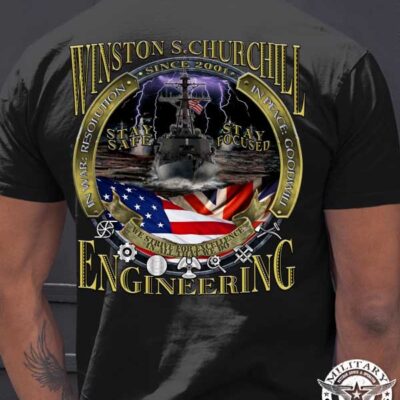 USS-WINSTONS-CHURCHILL-Eng-Dept-Custom-Navy-Shirt