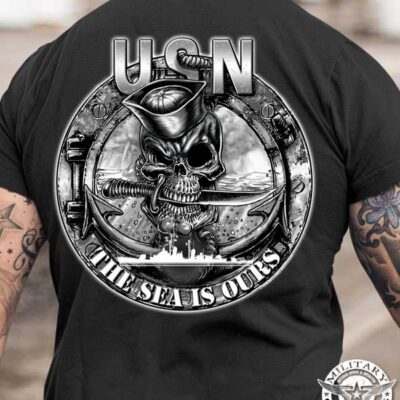 Sea-Is-Ours-Navy-Destroyer-custom-navy-shirt