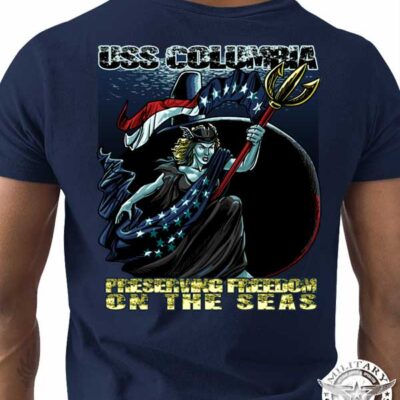 USS-Columbia-SSN-771-custom-navy-shirt