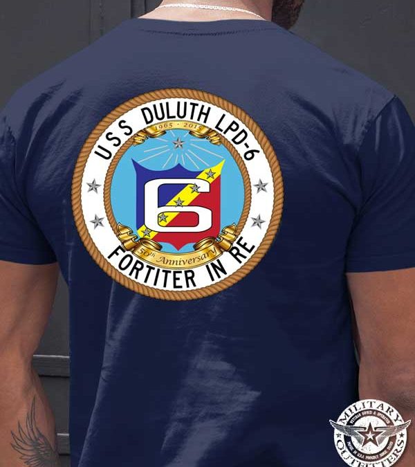 USS Duluth LPD-6 50th Anniversary Shirt