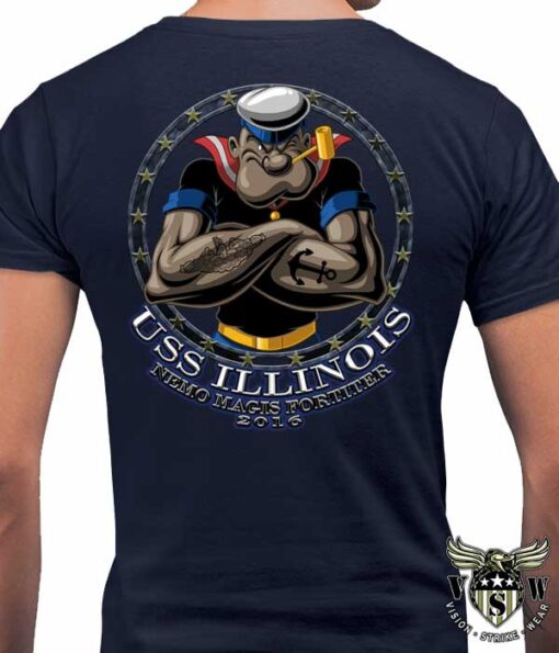 US-Navy-USS-Illinois-SSN-786-Popeye-Shirt