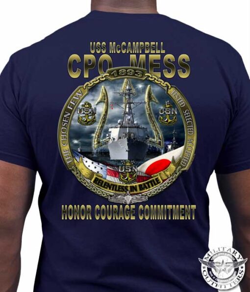 USS-McCampbell-Chiefs-Mess-Custom-Navy-Shirt
