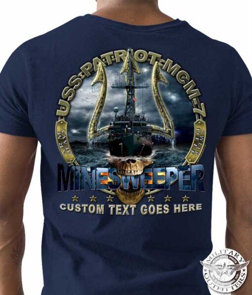 USS-PATRIOT-MCM-7-MINESWEEPER-Custom-Navy-Shirt