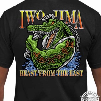 USS-IWO-JIMA-Custom-Navy-Shirt