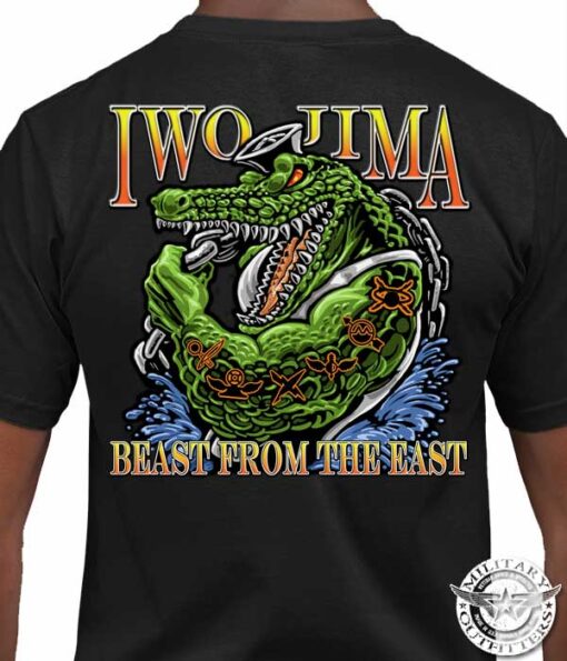 USS-IWO-JIMA-Custom-Navy-Shirt