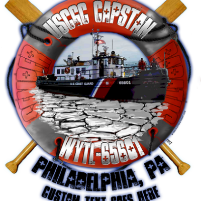 USCGC Capstan WYTL-65601 USCG Harbor Tug Vintage Sign