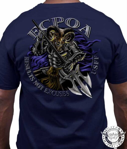 FCPOA-Results-Not-Excuses-Custom-Navy-Shirt
