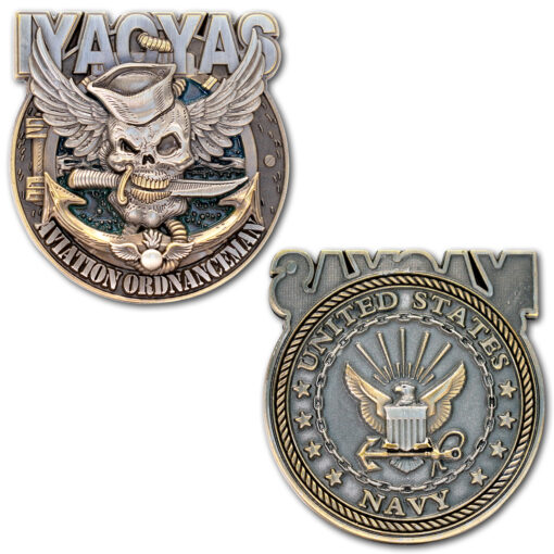 Aviation Ordnanceman US Navy Rate Challenge Coin