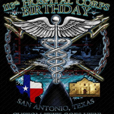 113th Navy Corpsman Birthday Military 3-18 Inch Custom Decal Sticker