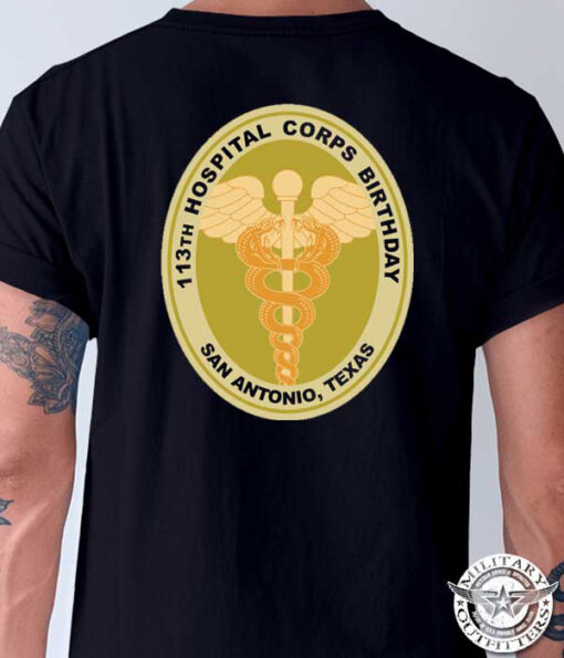 113th-Navy-Corps-Bday-Caduceus-Custom-Shirt