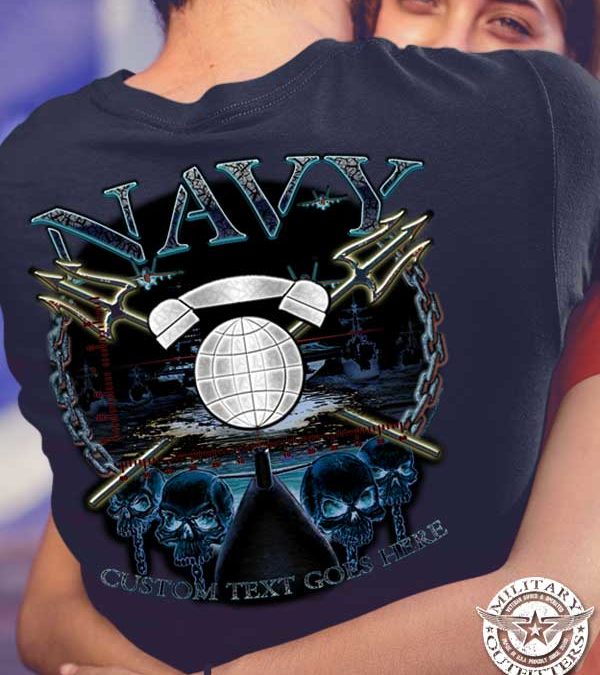 IC Interior Communications Navy Rate Military Shirts