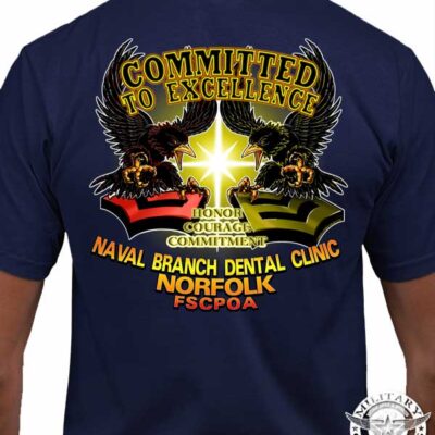 Naval-Branch-Dental-Clinic-Norfolk-custom-navy-shirt