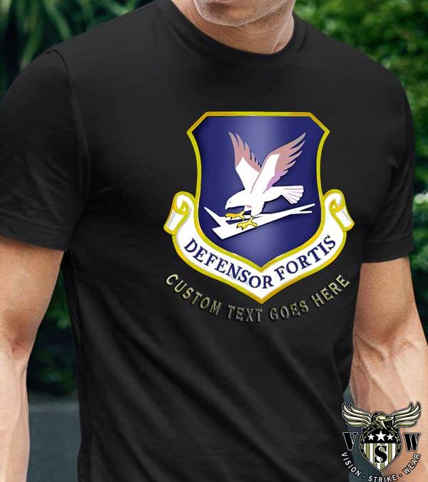 USAF Defensor Fortis Military Air Force Shirts