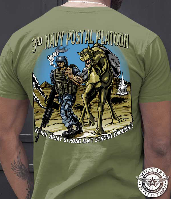 3rd-Navy-Postal-Platoon-90th-HRC-custom-Shirt
