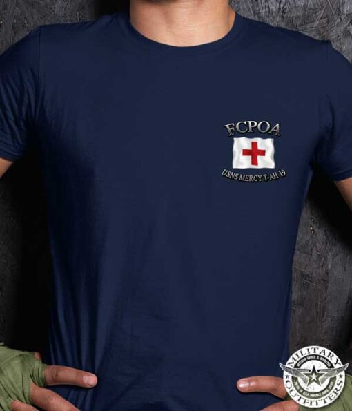 USNS-Mercy-FCPOA-custom-navy-shirt-pocket