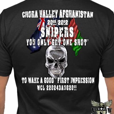 Army 2nd Royal Australian Regiment Sniper Custom Shirt