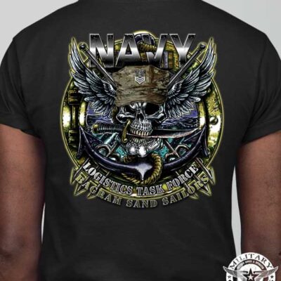 Logistics-Task-Force-Bagram-Custom-Navy-Shirt