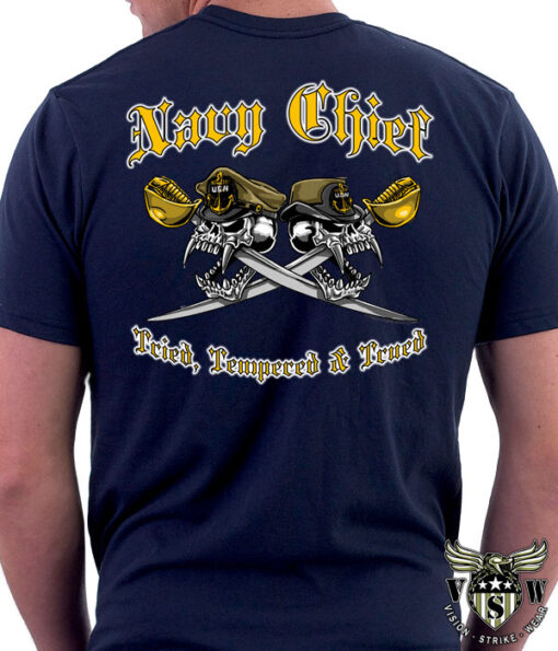 US Navy Chief Petty Officer Tested Tried Trued Shirt