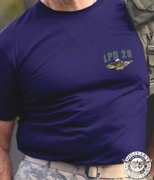 USS-Green-Bay-Tiger-Cruise-custom-navy-shirt-pocket