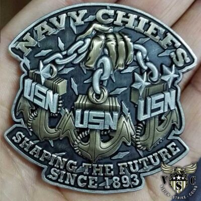 Navy Chiefs Shaping The Future US Navy Coin