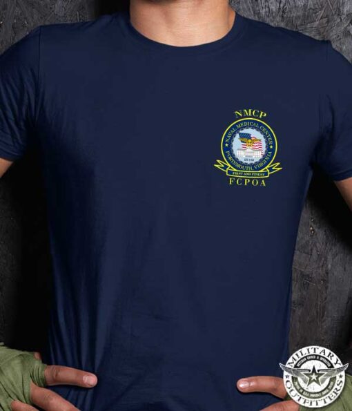 Naval-Medical-Ctr-Portsmouth-VA-FCPOA-Custom-Navy-Shirt-pocket