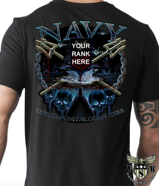 USN-Rank Rate-Navy Shirt