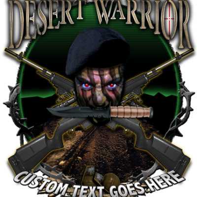 Desert Warrior OIF OEF Shirt
