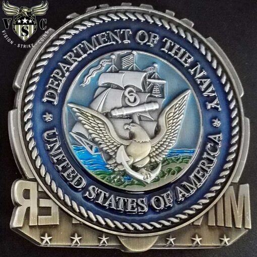 US-NAVY-Minesweeper coin back