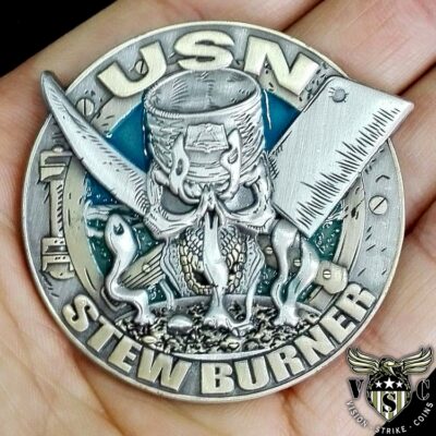 Culinary Specialist US Navy Rate Challenge Coin