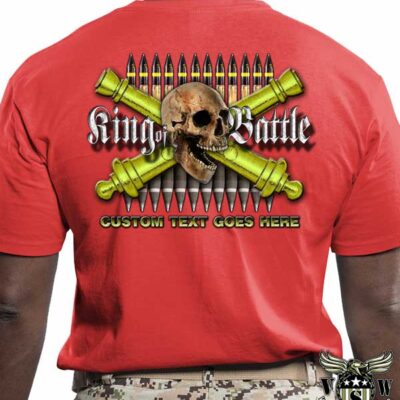 Artillery King of Battle Guns of Death Military Shirt