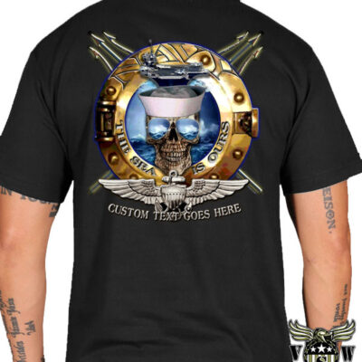 Navy-Skull-Brass-Porthole-The-Sea-is-Ours-Shirt