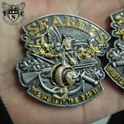 Seabees Vintage Challenge Coin