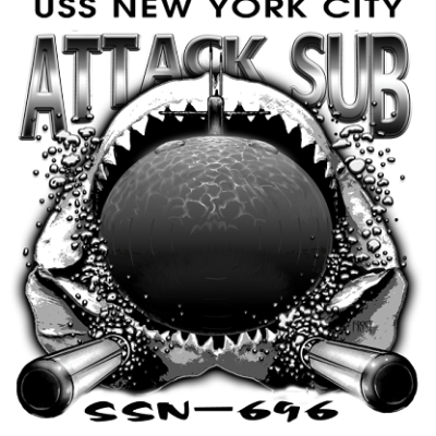 USS New York City SSN-696 Nuclear Attack Submarine Shirt