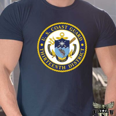 USCG 13th District Coast Guard Shirt