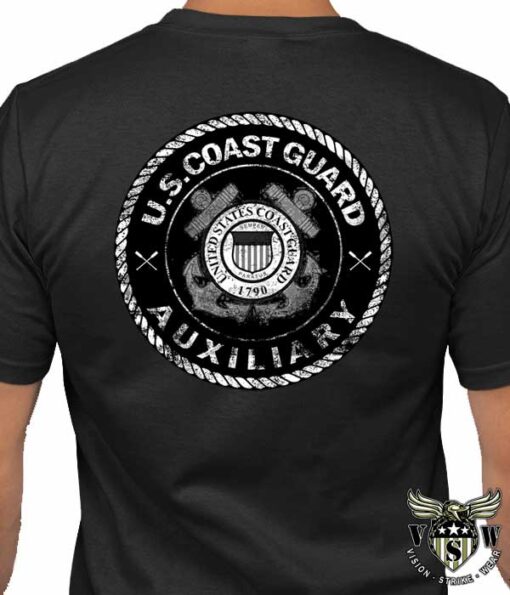 US Coast Guard Auxiliary Vintage Shirt